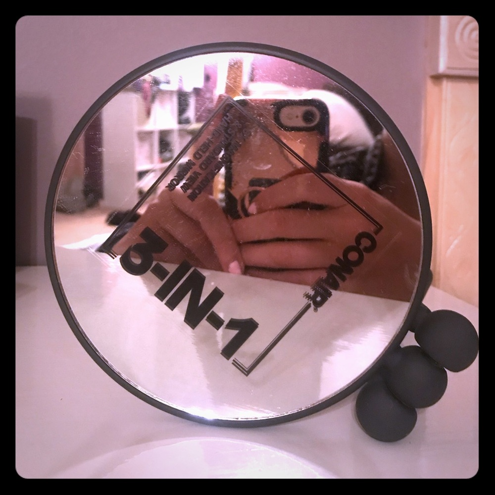 3 in 1 adjustable makeup mirror